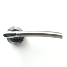 High quality Aluminum alloy lever door handle with square rose